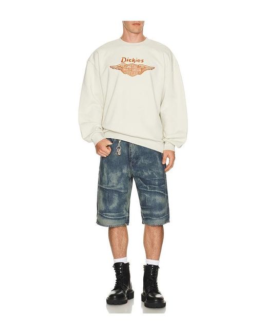 Dickies White X Harley Davidson Sweatshirt for men