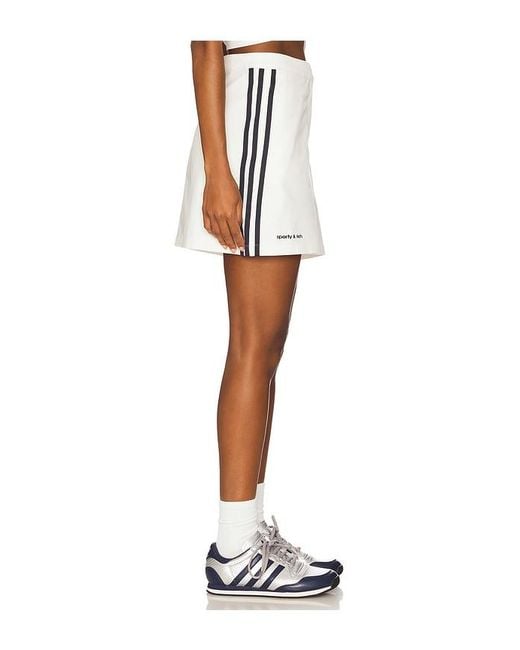 Adidas Originals White X Sporty & Rich Skort