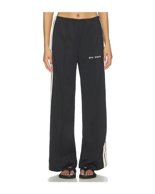 Palm Angels Black Classic Logo Track Loose Pant