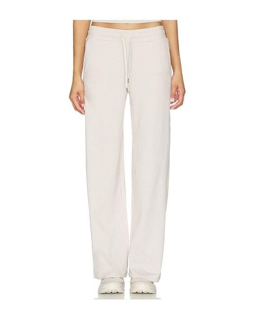 vuori White Halo Essential Wide Leg Pants