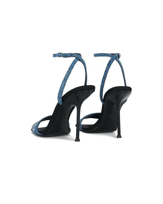 Alexander Wang Black Julie Billboard 105Mm Sandal