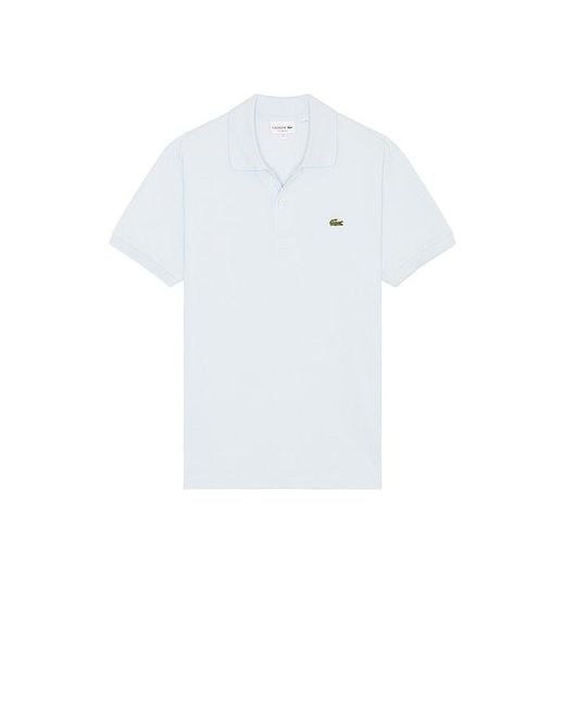 Lacoste White Classic Fit Piqu? Polo for men
