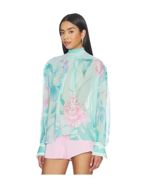 retroféte Multicolor Olympia Top