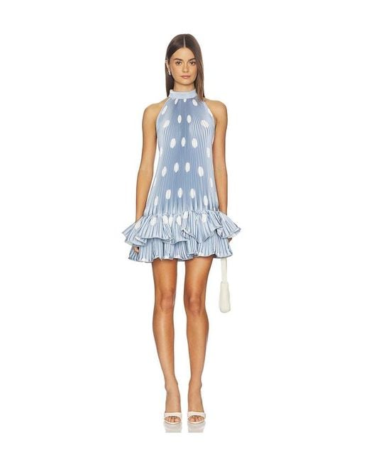 L'idée Blue Soleil Mini Dress