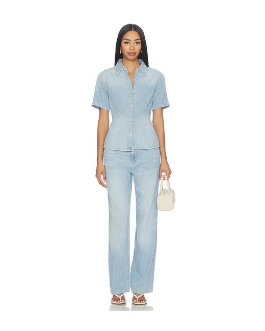 DL1961 Blue Kaylen Aura High Rise Soft Curve Jeans