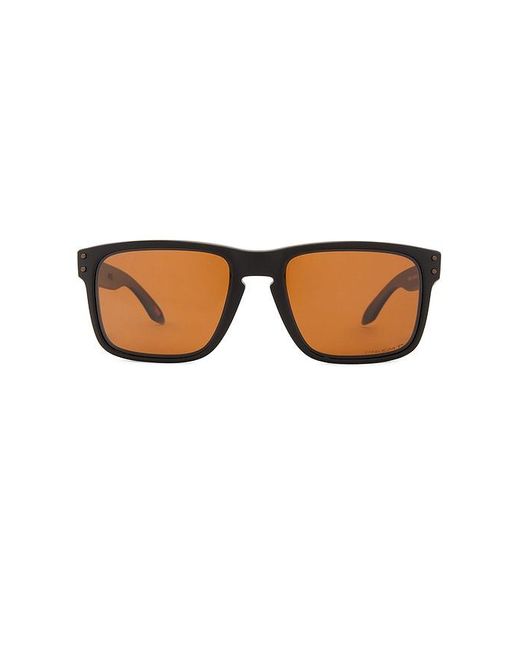 Oakley Brown Holbrook Polarized Sunglasses for men