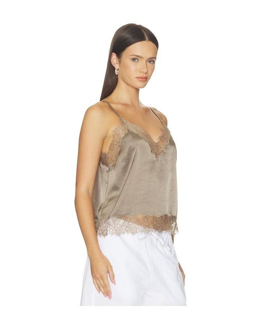 Citizens of Humanity Natural Lace Trimmed Cami Top
