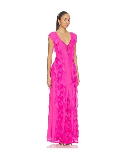 AFRM Pink Trista Dress