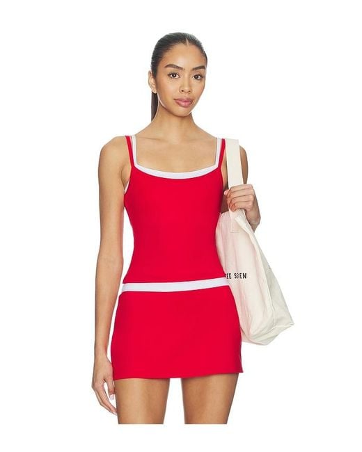 WellBeing + BeingWell Red Flowwell Sage Tank