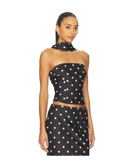 Runaway the Label Black Blaine Top
