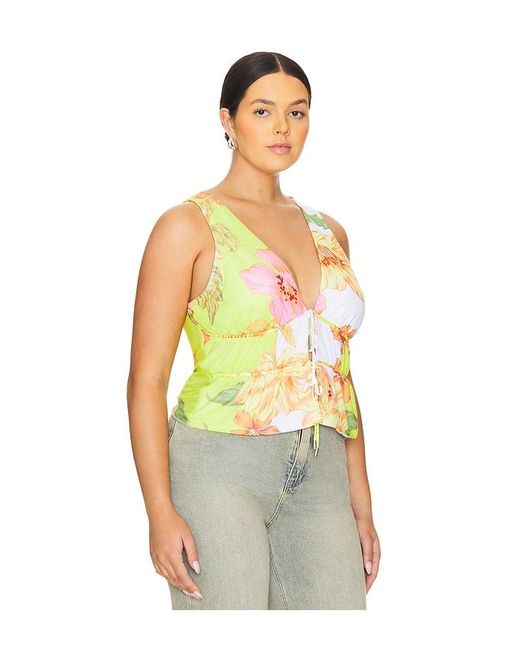 AFRM Green Mirna Top