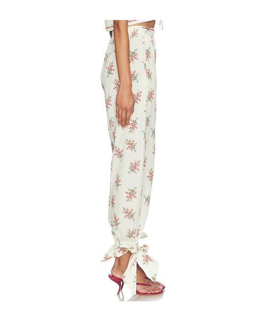 Agua Bendita White Silvia Cherish Pant