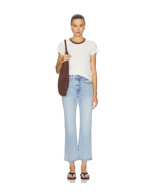 Pistola Blue Ally High Rise Vintage Ankle Boot Jeans
