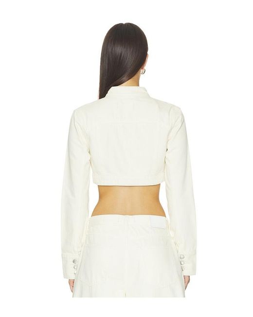 EB DENIM White Hannah Jacket