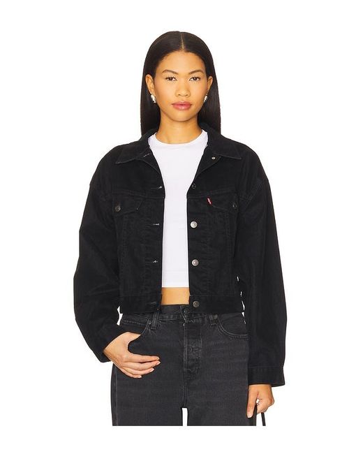 Levi's Black Shrunken 90S Trucker