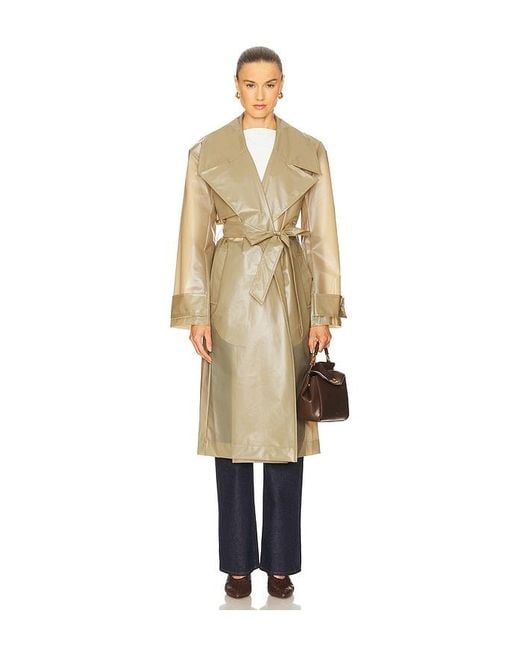 L'academie Natural Layne Trench Coat