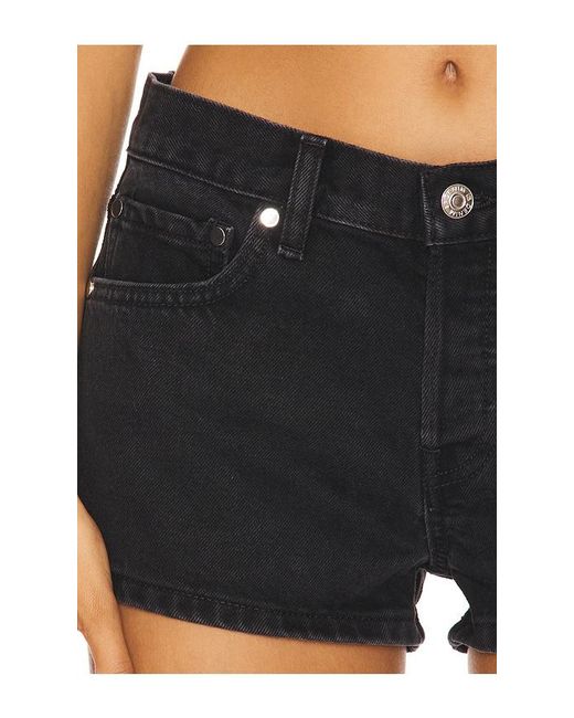EB DENIM Blue Portman Low Rise Short