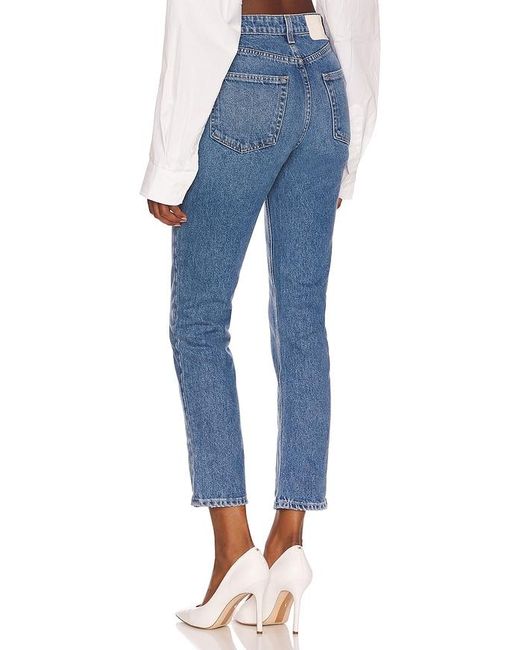 GRLFRND Blue Karolina High Rise Skinny