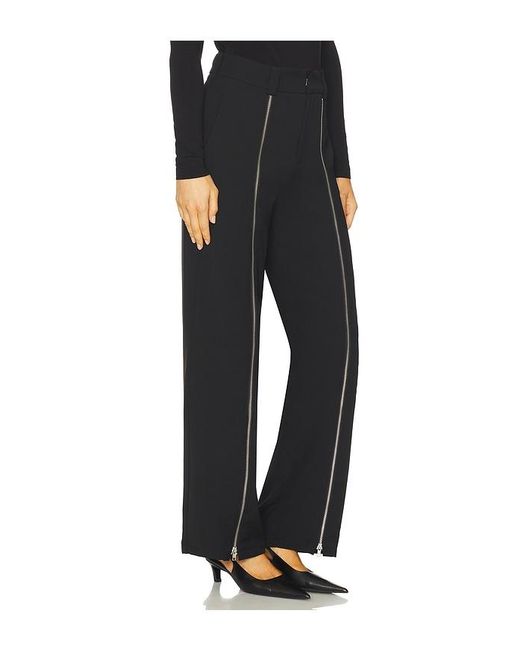 Madison The Label Black Corey Zip Pant