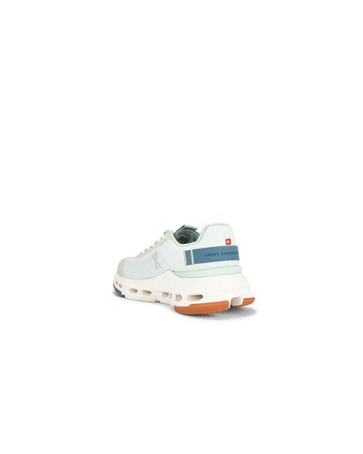 On Shoes White Cloudnova Form 2 Sneaker