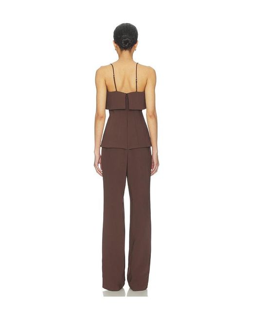 Lovers + Friends Brown Kira Jumpsuit