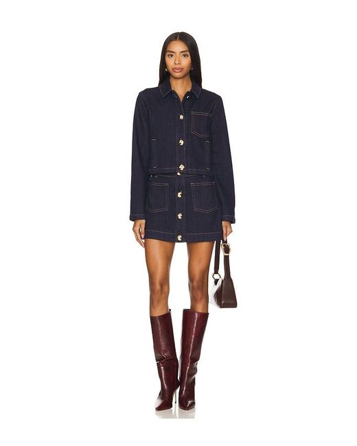 Bardot Blue Lorenzo Denim Shirt