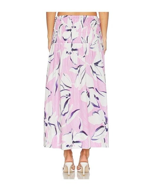 MINKPINK Pink Paloma Maxi Skirt