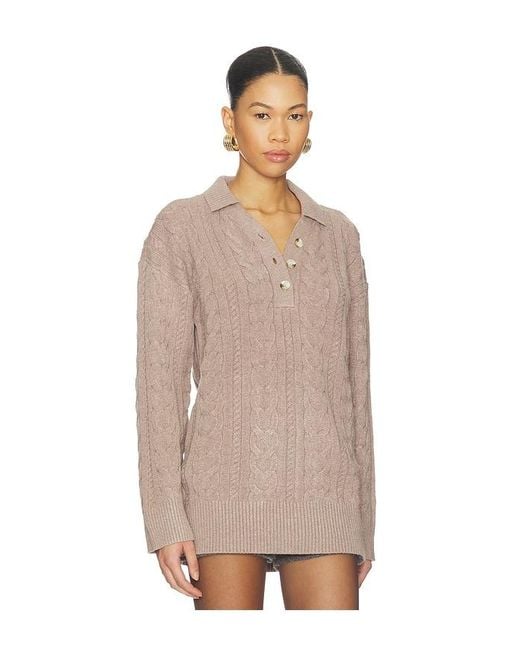 ALL THE WAYS Natural Heather Sweater