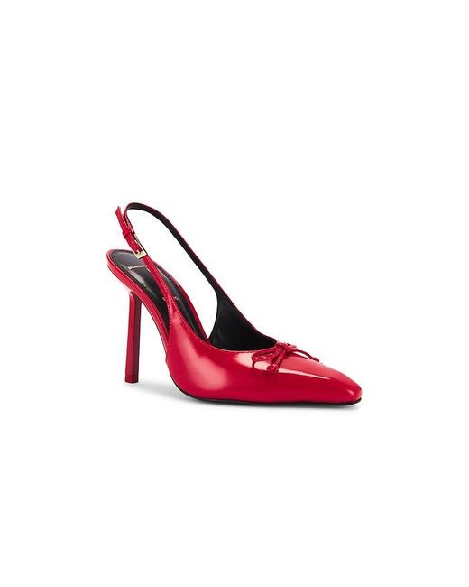 Black Suede Studio Vie 100 スリングバック Red