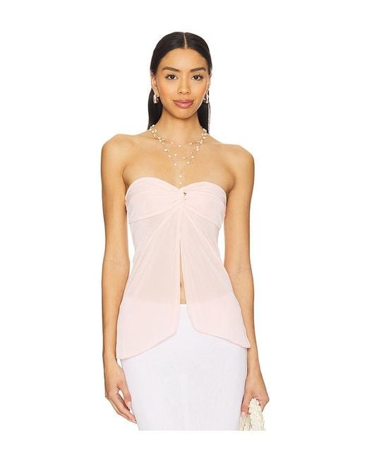 Free People White Call Me Later Tunic