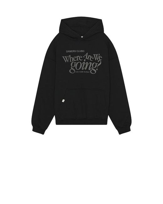 Sudadera where DRMERS CLUB de hombre de color Black