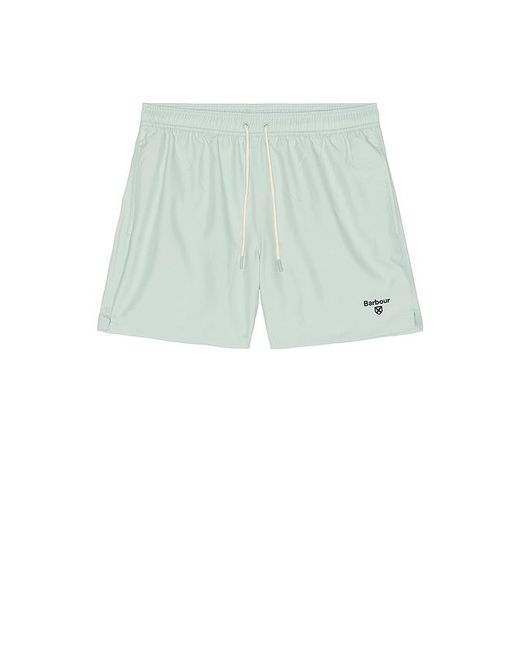 Barbour Multicolor Water Reactive Leaf Print Swim Short for men