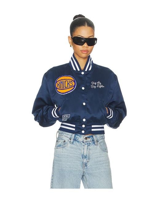 DANNIJOPRO Blue The Bomber Jacket