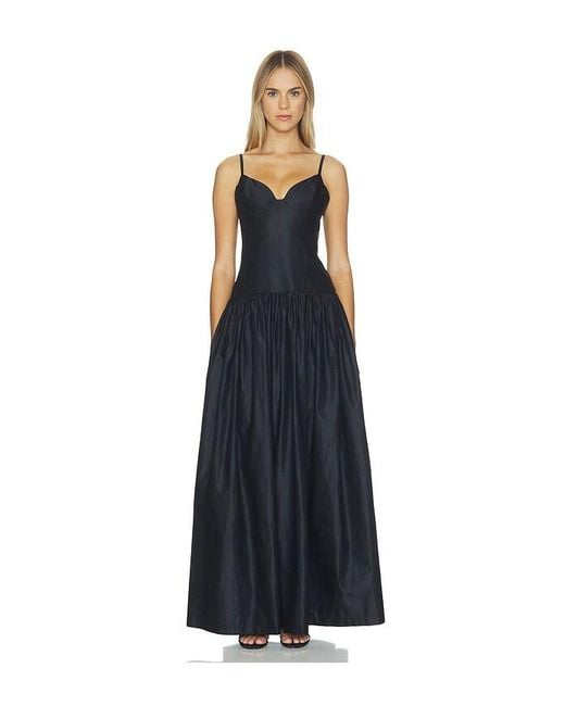 Lovers + Friends Blue Heely Gown