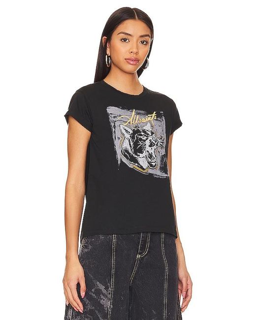 Camiseta panthere anna AllSaints de color Black
