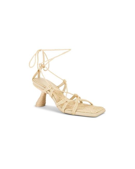 Cult Gaia Natural Raisa Sandal