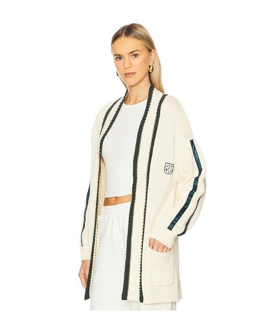 Araminta James White Club Cardigan