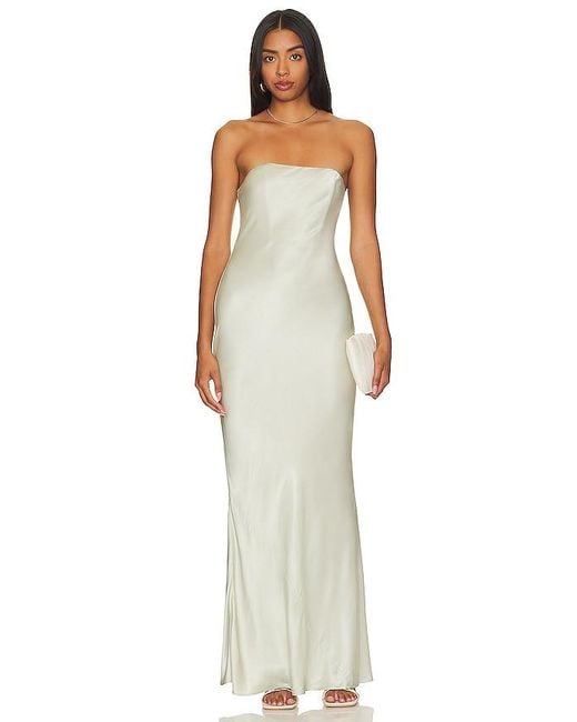 Stone Cold Fox White X Revolve Mikayla Gown