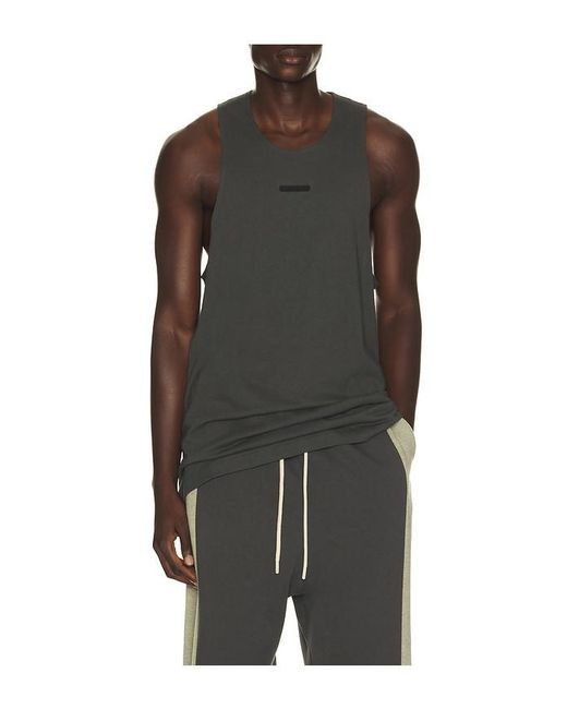 Fear Of God Black Tank for men