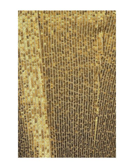 Norma Kamali Metallic Grace Fishtail Gown