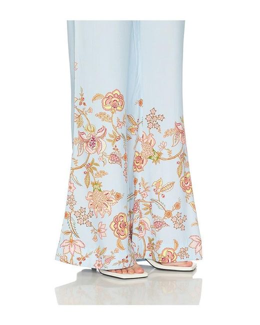Hemant & Nandita Blue Wide Leg Pants