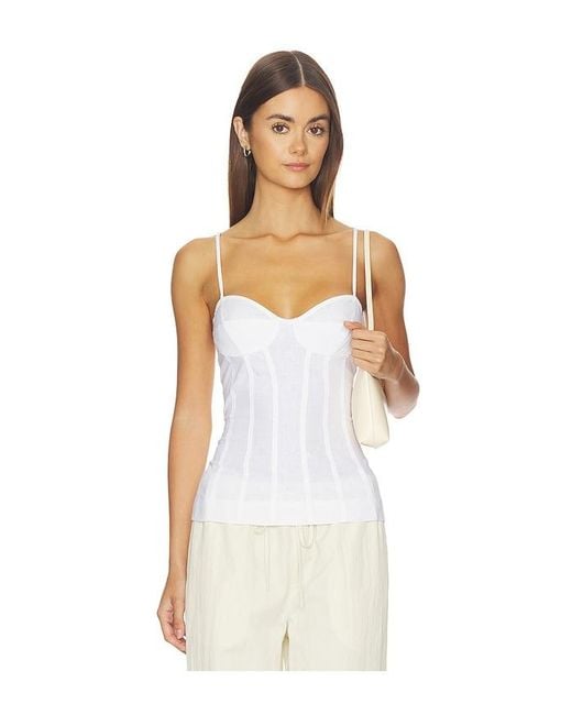 Lovers + Friends White Haven Linen Top
