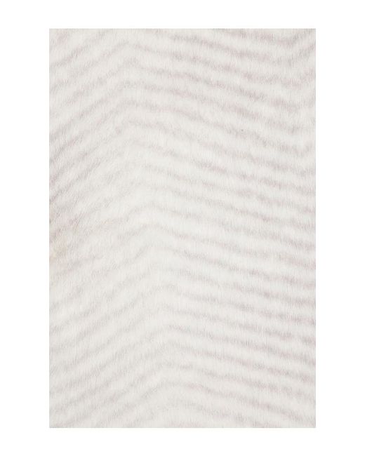 Generation Love White Eden Faux Fur Coat