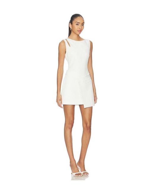 Et Ochs White Fraser Mini Dress