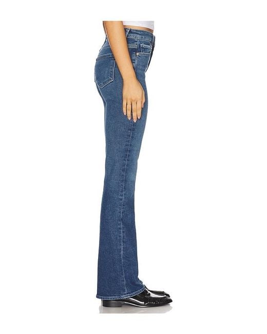 PAIGE Blue High Rise Laurel Canyon Bootcut Jeans