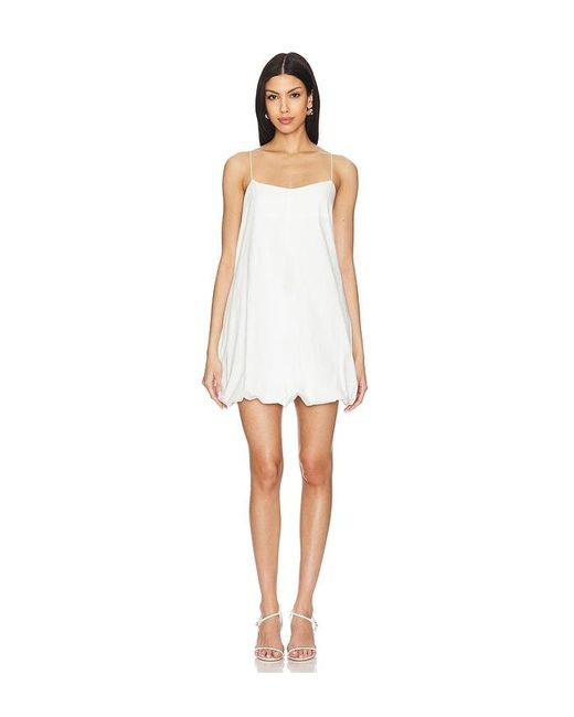 Faithfull The Brand White Anais Mini Dress