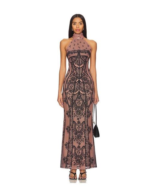 AFRM Multicolor Arlette Dress