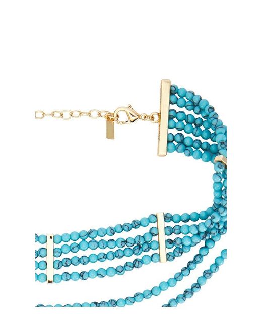 petit moments Blue Drift Necklace
