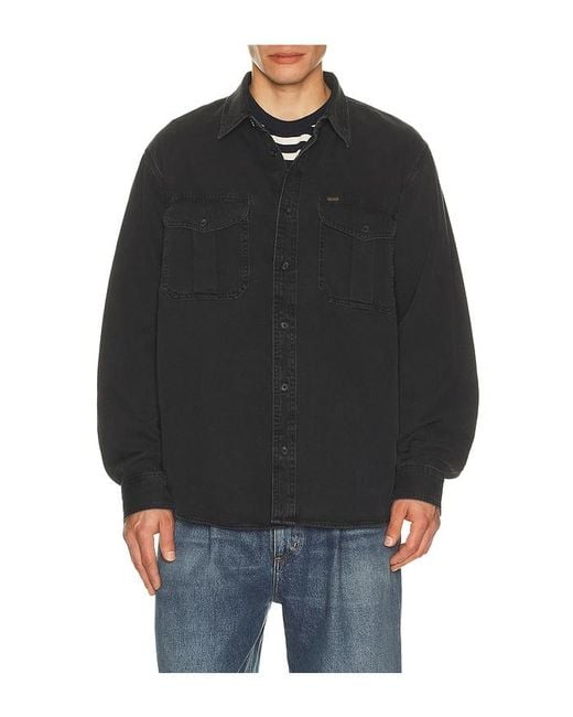 Filson Black Denim Guide Shirt for men
