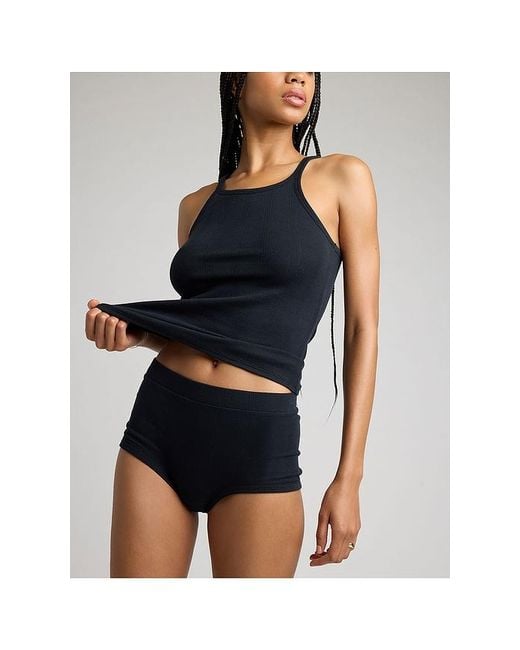 Negative Underwear Black Pointelle Tank